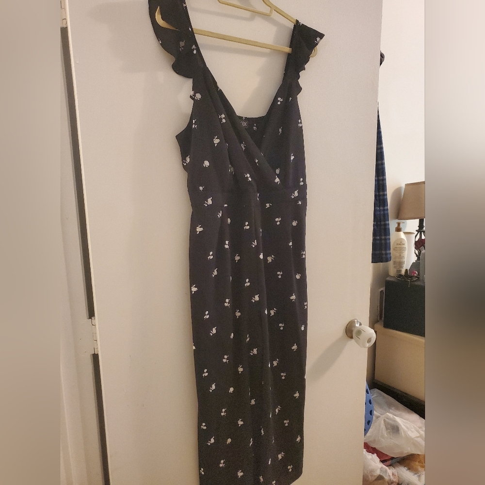 Black smmer romper